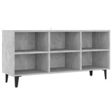TV Cabinet with Metal Legs Concrete Grey 103.5x30x50 cm 805954