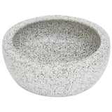 Countertop Basin Grey Round 41x14 cm Ceramic 155064