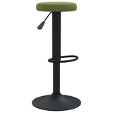 Bar Stools 2 pcs Light Green Velvet 333145
