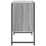 Bathroom Sink Cabinet Grey Sonoma 80x33x60 cm Engineered Wood 842464