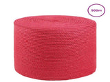 Jute Rope Red 100% Tossa jute 42011700