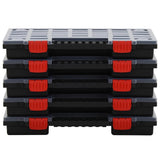 Assortment Boxes 5 pcs 40x30x5 cm Polypropylene 152096