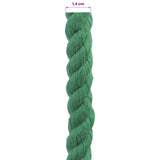Rope Green 1.4 x 1.4 x 25000 cm Cotton 42011967