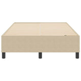 Platform Bed Frame Grey Green 120 x 190 cm Fabric 3337401