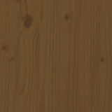 Garden Planter Honey Brown 62x50x57 cm Solid Wood Pine 825208