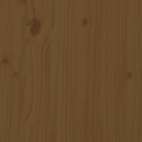 9 Piece Garden Bar Set Honey Brown Solid Wood Pine 3157760