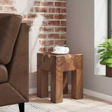Stool Solid Teak Wood 243471
