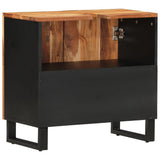 Sink Cabinet 62x33x58 cm Solid Wood Acacia and Engineered Wood 351987