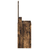 Dressing Table Smoked Oak 50 x 41 x 140 cm Engineered Wood 865131