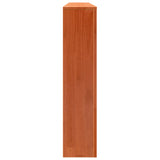 Radiator Cover Wax Brown 169x19x84 cm Solid Wood Pine 844493