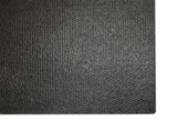 Door Mat Black 100x300 cm Tufted Coir 155582