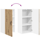 Wall Cabinet PORTO Artisan Oak 40 x 31 x 80 cm Engineered Wood 885384