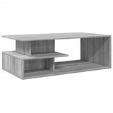 Coffee Table Grey Sonoma 102x55x35 cm Engineered Wood 848015