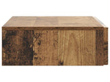Wall-Mounted Side Table Old Wood 87.5 x 34.5 x 17 cm 898503