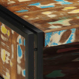 Coffee Table Multicolour 50x50x38 cm Solid Wood Reclaimed 4102714