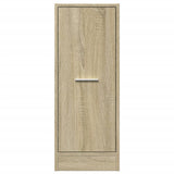 Apothecary Cabinet Sonoma Oak 30x41x77.5 cm Engineered Wood 855153