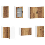 11 Piece Kitchen Cabinet Set Porto Old Wood Engineered Wood 3314969