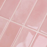 Rectangular Tile 50 pcs Pink 29 x 23 x 0.08 cm 42021259
