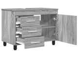 Bathroom Vanity Unit Grey Sonoma 60 x 35 x 60 cm 889381