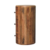 Oak-ish Drum Chest IN3603