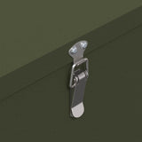 Chicken Feeder Olive Green 60.5 x 29 x 51 cm Cold-Rolled Steel 874646