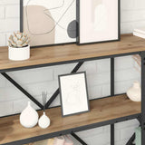 Console Table Artisan Oak 180 x 30 x 75 cm Engineered Wood 881906