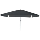 Garden Parasol Anthracite 394 x 394 x 248 cm 42003638