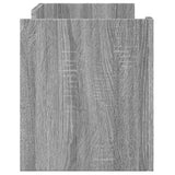 TV Cabinet Grey Sonoma 80x35x40 cm Engineered Wood 848372