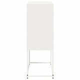 Sideboard White 68.5x38.5x107 cm Steel 846487