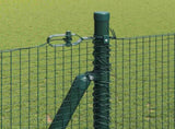 Welded Wire Fence with Concrete Base 50 x 1.5 m 3352483