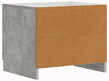 Bedside Cabinet 2 pcs Concrete Grey 43 x 34.5 x 47 cm 895722