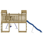 ZNTS Outdoor Playset Impregnated Wood Pine 3156957