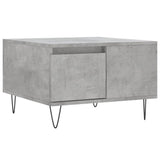 Coffee Table Concrete Grey 55x55x36.5 cm Engineered Wood 830760
