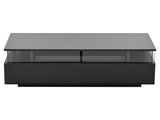 90 x 45 x 35.5 cm Coffee table tray, high-gloss coffee table for the living room, sofa table N605P388084S