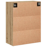 Wall Mounted Cabinet Artisian Oak 69.5x34x90 cm Engineered Wood 857313