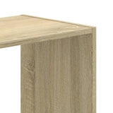 Bookcase Sonoma Oak 68.5x32x75 cm Engineered Wood 852809