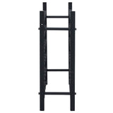 Wine Rack for 36 Bottles Black Iron 325921