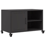 TV Cabinet Black 68x39x43.5 cm Steel 846668