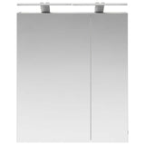 Bathroom Mirror Cabinet Concrete Grey 60 x 14.5 x 70 cm 889066