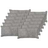 Cushion Cover 12 pcs HOUTEN Light Grey 40 x 80 cm 918270