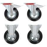 Casters 4 pcs 160 mm 143464