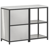 Kitchen Storage Set HATTEM 2 pcs Silver Stainless Steel 3392691