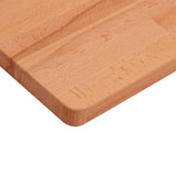 Basin Shelf Wall Mounted Steel and Solid Wood Beech 3302449