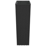 Planter with Removable Inner Anthracite 12 / 44 L PP Rattan 364687