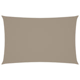 Sunshade Sail Oxford Fabric Rectangular 5x8 m Taupe 135441