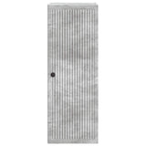 Wall-Mounted Cabinet Concrete Grey 33 x 34.5 x 90 cm 897908