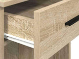 Computer Tower Stand with Drawer Sonoma Oak 35x45x77 cm 858742