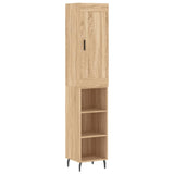 Highboard Sonoma Oak 34.5x34x180 cm Engineered Wood 3200340