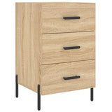 Bedside Cabinet Sonoma Oak 40x40x66 cm Engineered Wood 827671