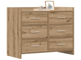 Sideboard Artisan Oak 75 x 33 x 80 cm Engineered Wood 8011106